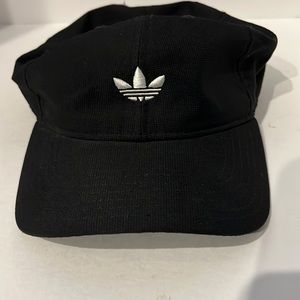 Adidas Black Hat Hook & Loop